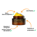 Crème Capsule Vitamine C- Anti Taches- Hydratante